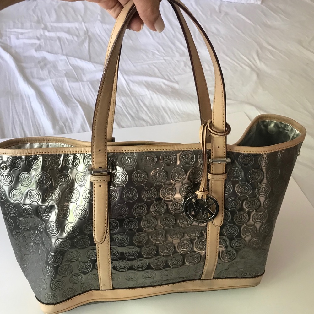 Michael Kors Metallic Tote